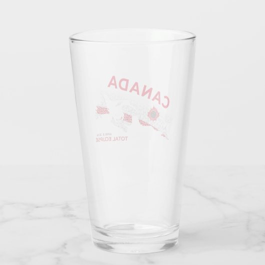 Canada Total Eclipse Glass Glas (Achterkant)