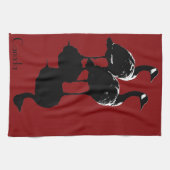 Canada Towel Aangepast Canada Goose Tea Towel Theedoek (Horizontaal)