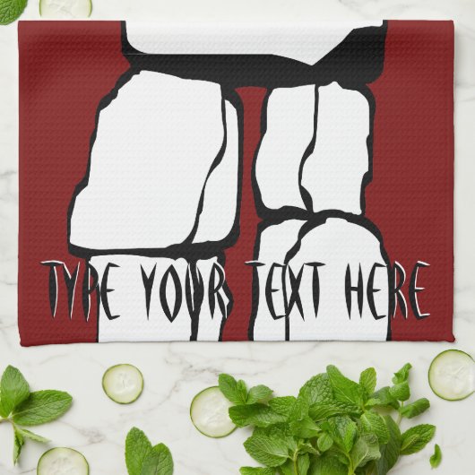 Canada Towel Aangepaste Vancouver Tea Towel Theedoek (Gevouwen)