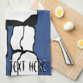 Canada Towel Aangepaste Vancouver Tea Towel Theedoek (Quarter Fold)