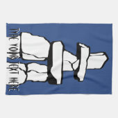 Canada Towel Aangepaste Vancouver Tea Towel Theedoek (Horizontaal)