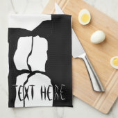 Canada Towel Aangepaste Vancouver Tea Towel Theedoek (Quarter Fold)