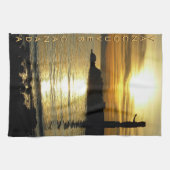 Canada Towel Native Totem Pole Vancouver Tea Towel Theedoek (Horizontaal)