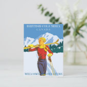  Canada Travel Briefkaart (Staand voorkant)