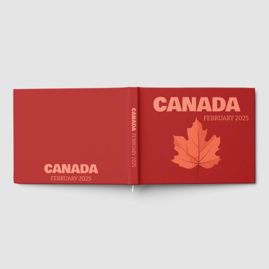 Canada travel coffee table book gastenboek (Volledig)