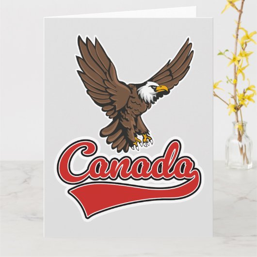 Canada Travel logo Kaart (Gele Bloem)