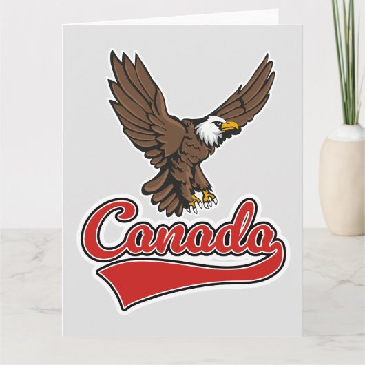Canada Travel logo Kaart (Voorkant)