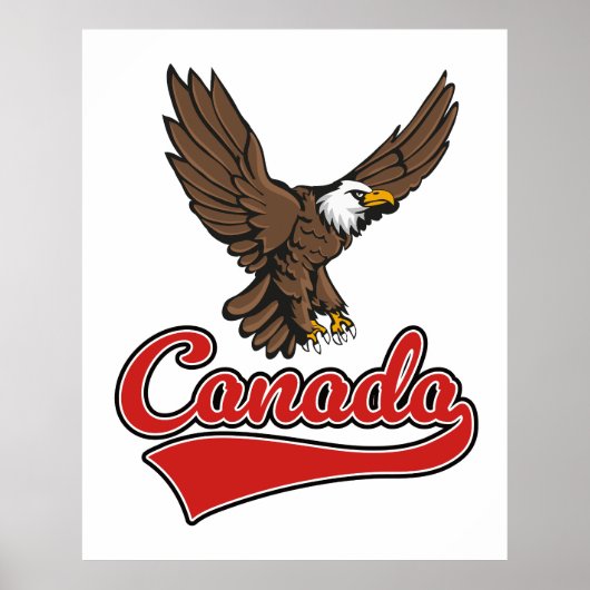 Canada Travel logo Poster (Voorkant)