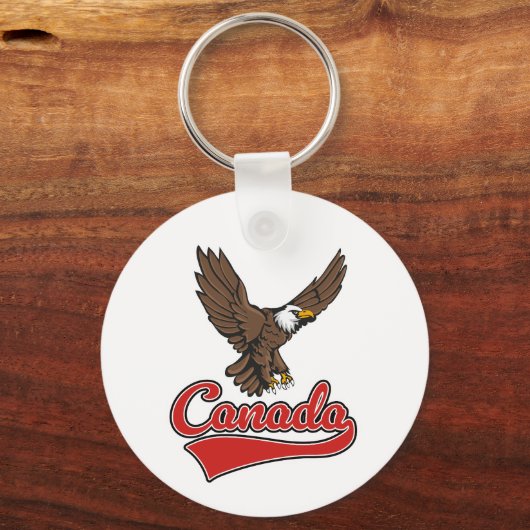 Canada Travel logo Sleutelhanger (Achterkant)