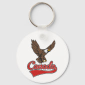 Canada Travel logo Sleutelhanger (Achterkant)