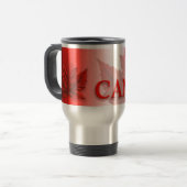 Canada Travel Mugs Canada Maple Leaf Souvenir Cups Reisbeker (Voorkant links)