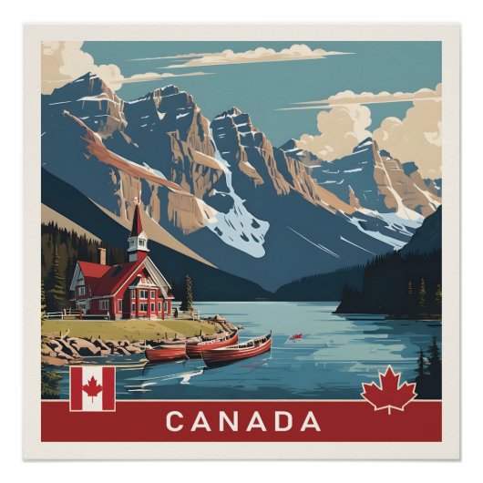 Canada Travel Poster (Voorkant)