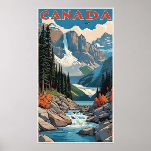 Canada Travel Poster (Voorkant)