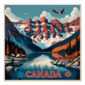 Canada Travel Poster (Voorkant)