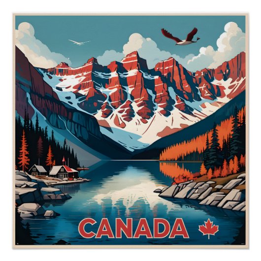 Canada Travel Poster (Voorkant)
