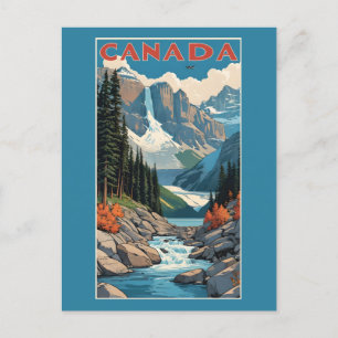 Canada Travel Poster Briefkaart