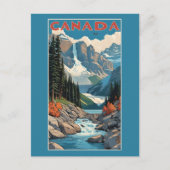 Canada Travel Poster Briefkaart (Voorkant)