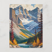 Canada Travel Poster Briefkaart (Voorkant)