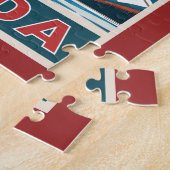 Canada Travel Poster Legpuzzel (Zijkant)