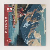 Canada Travel Poster Legpuzzel (Horizontaal)