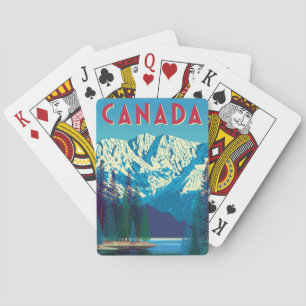  Canada Travel Poster Speelkaarten