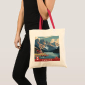 Canada Travel Poster Tote Bag (Voorkant (product))