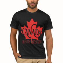Canada Trots Altijd Grafische Maple Leaf T-shirt