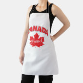 "Canada Trots Est. 1867" met esdoornblad grafisch Schort (Insitu)