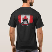 Canada Trucker Freedom Convoy 2022 T-shirt (Achterkant)