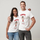Canada. Trudeau gedekt door een maple Leaf T-shirt (Unisex)