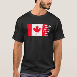 Canada True North Sterk en gratis T-shirt