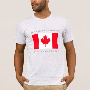 Canada True North Sterk En Vrij. Tri-Blend T-shirt