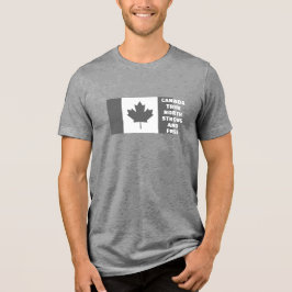 Canada True North Strong And Free T-shirt