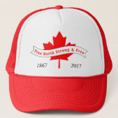 Canada True North Strong en Free Trucker Pet (Voorkant)