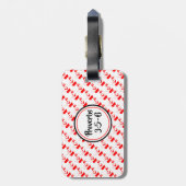 CANADA Trust in Lord Proverbs 3:5-6 Bagage Bagagelabel (Achterkant verticaal)