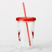 Canada Tumbler Cool Canada Maple Leaf Souvenirs Acryl Drinkbeker (Links)