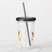 Canada Tumbler Gepersonaliseerde Varsity Canada ge Acryl Drinkbeker (Links)