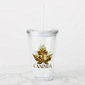Canada Tumbler Gold Medal Canada Souvenirs Acryl Drinkbeker (Voorkant)