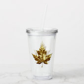 Canada Tumbler Gold Medal Canada Souvenirs Acryl Drinkbeker (Achterkant)