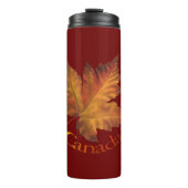 Canada Tumbler-Mokken najaar Mokken van Maple Leaf Thermosbeker (Voorkant)