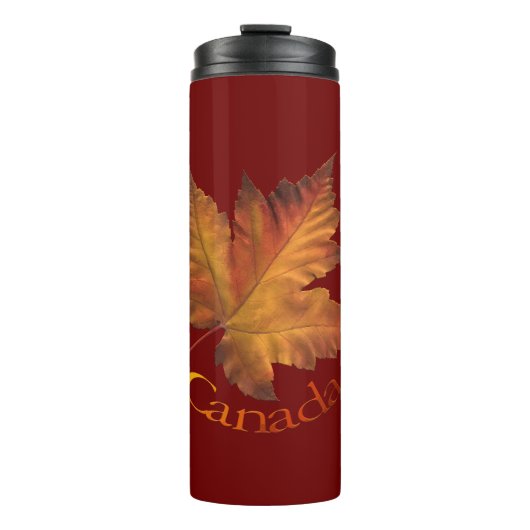 Canada Tumbler-Mokken najaar Mokken van Maple Leaf Thermosbeker (Voorkant)
