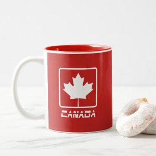 Canada Tweekleurige Koffiemok