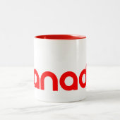 Canada Tweekleurige Koffiemok (Center)