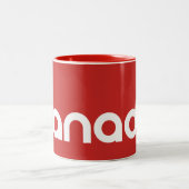 Canada Tweekleurige Koffiemok (Center)