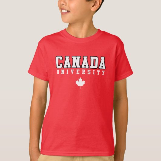 Canada University T-shirt (Voorkant)
