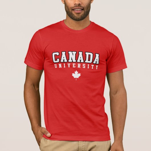 Canada University T-shirt (Voorkant)