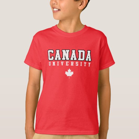 Canada University T-shirt (Voorkant)
