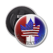Canada USA Bottle Opener - Aangepaste Souvenirs (Voorkant)