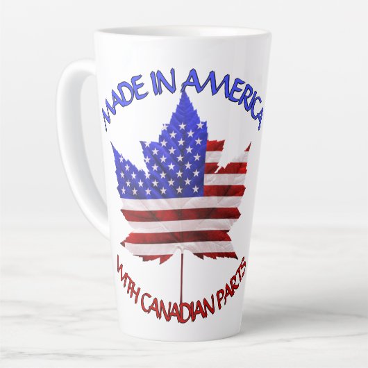 Canada USA Cups US / Canada Souvenir Latte Mokken (Linkerhoek)