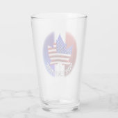 Canada USA Glasses US Canada Souvenir Mokken & Cup Glas (Achterkant)